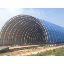 Large Span Steel Space Frame Joint Coal Storage Shed